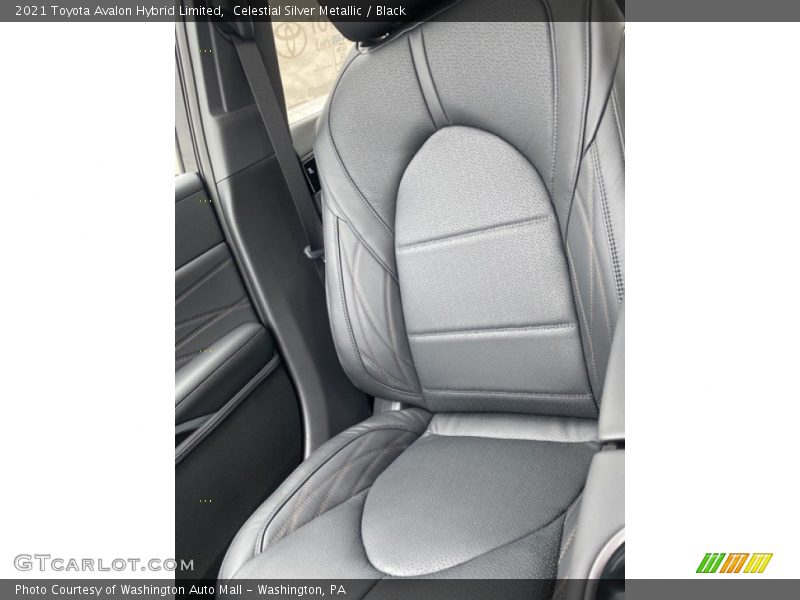 Front Seat of 2021 Avalon Hybrid Limited