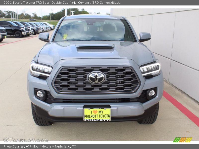 Cement / TRD Cement/Black 2021 Toyota Tacoma TRD Sport Double Cab 4x4