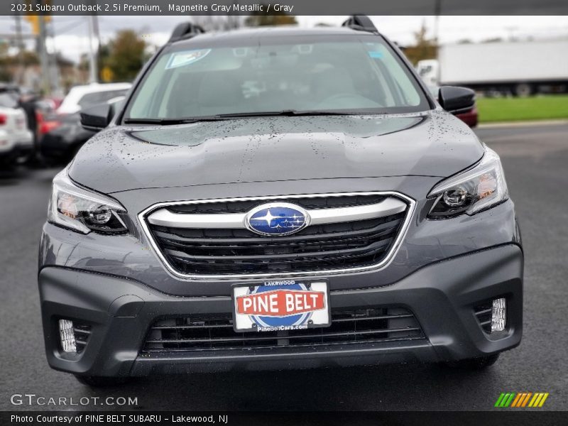 Magnetite Gray Metallic / Gray 2021 Subaru Outback 2.5i Premium
