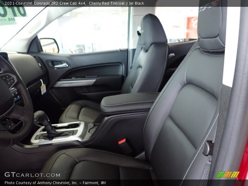 Cherry Red Tintcoat / Jet Black 2021 Chevrolet Colorado ZR2 Crew Cab 4x4