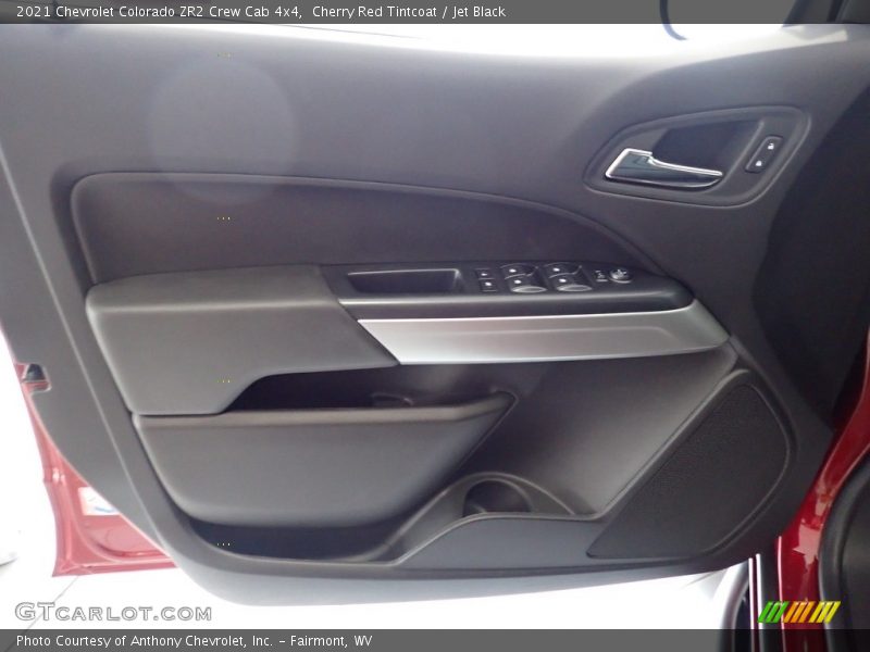 Cherry Red Tintcoat / Jet Black 2021 Chevrolet Colorado ZR2 Crew Cab 4x4