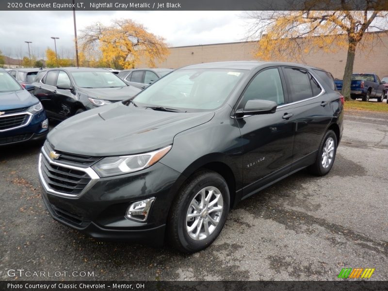 Nightfall Gray Metallic / Jet Black 2020 Chevrolet Equinox LT