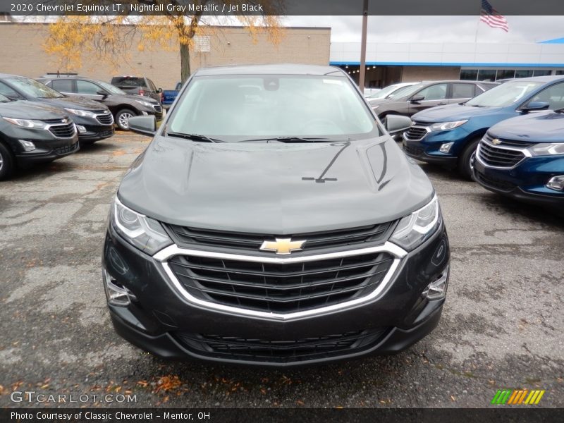 Nightfall Gray Metallic / Jet Black 2020 Chevrolet Equinox LT