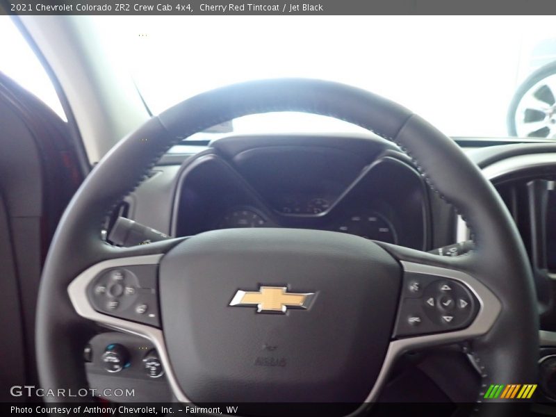 Cherry Red Tintcoat / Jet Black 2021 Chevrolet Colorado ZR2 Crew Cab 4x4