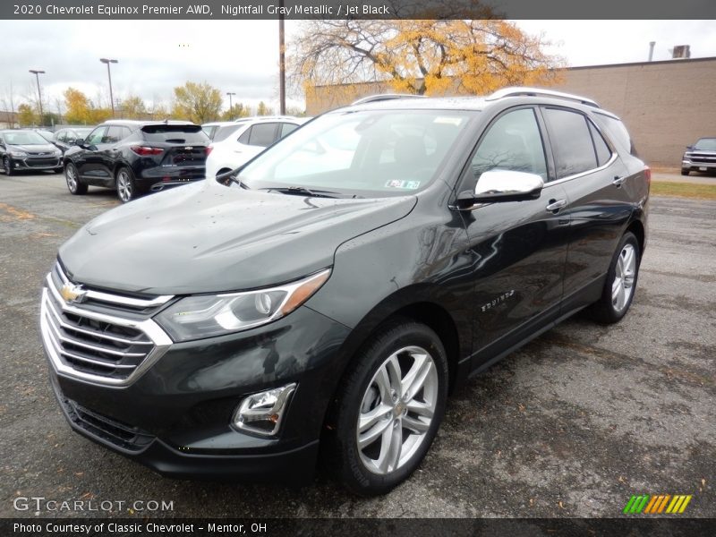 Nightfall Gray Metallic / Jet Black 2020 Chevrolet Equinox Premier AWD