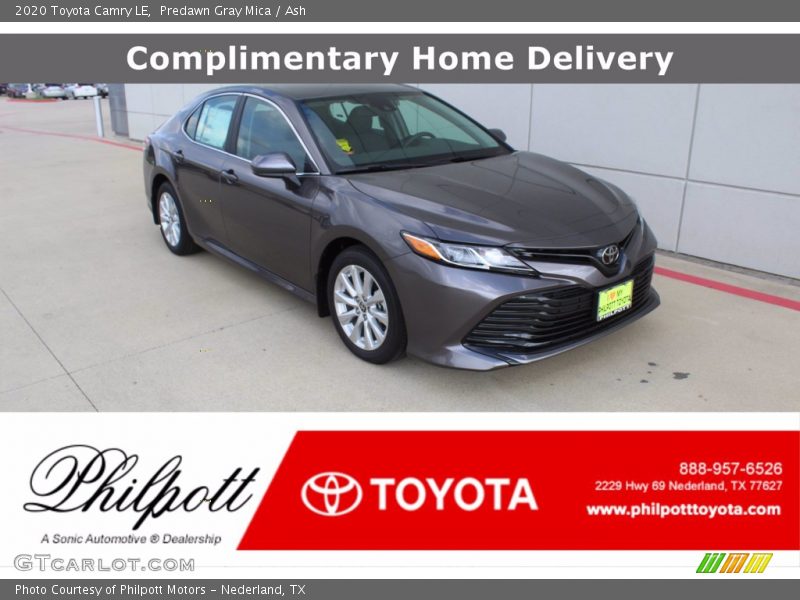 Predawn Gray Mica / Ash 2020 Toyota Camry LE