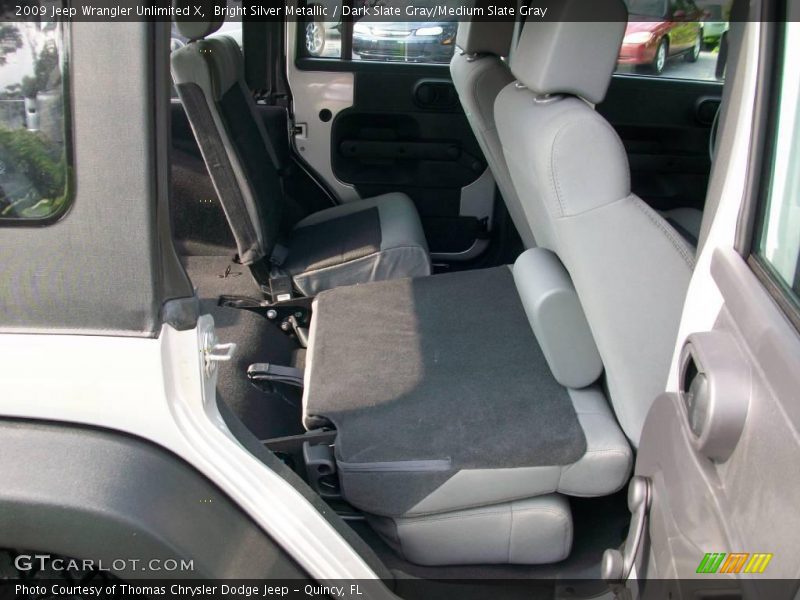 Bright Silver Metallic / Dark Slate Gray/Medium Slate Gray 2009 Jeep Wrangler Unlimited X