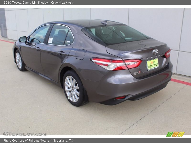 Predawn Gray Mica / Ash 2020 Toyota Camry LE