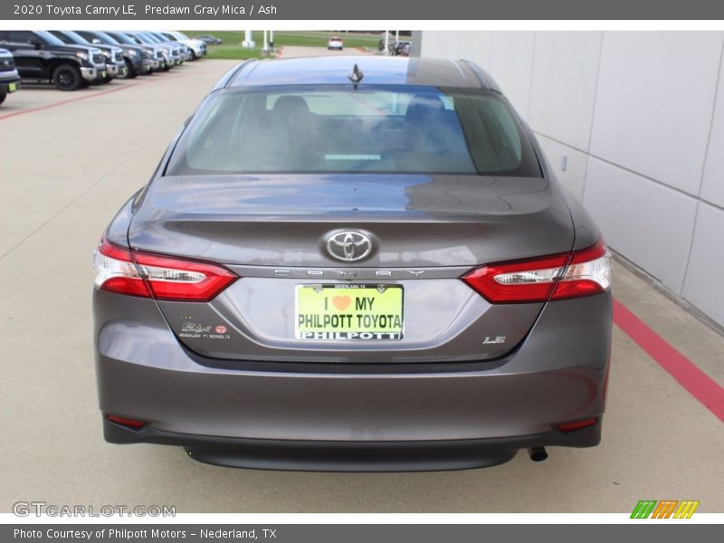 Predawn Gray Mica / Ash 2020 Toyota Camry LE