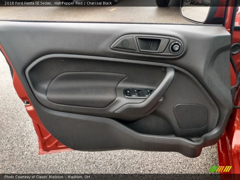 Door Panel of 2018 Fiesta SE Sedan