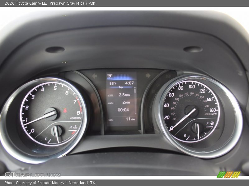  2020 Camry LE LE Gauges