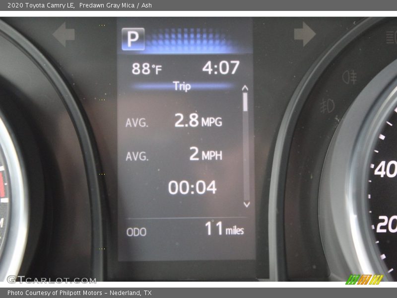 Predawn Gray Mica / Ash 2020 Toyota Camry LE