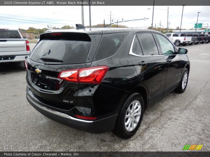 Mosaic Black Metallic / Jet Black 2020 Chevrolet Equinox LT AWD