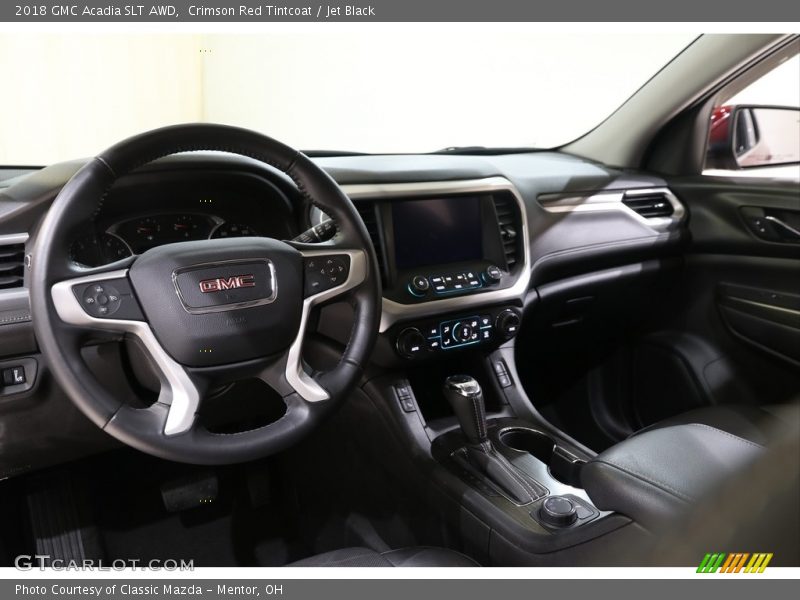 Crimson Red Tintcoat / Jet Black 2018 GMC Acadia SLT AWD