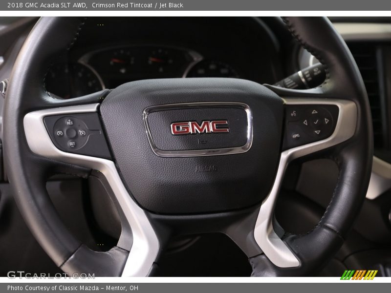 Crimson Red Tintcoat / Jet Black 2018 GMC Acadia SLT AWD