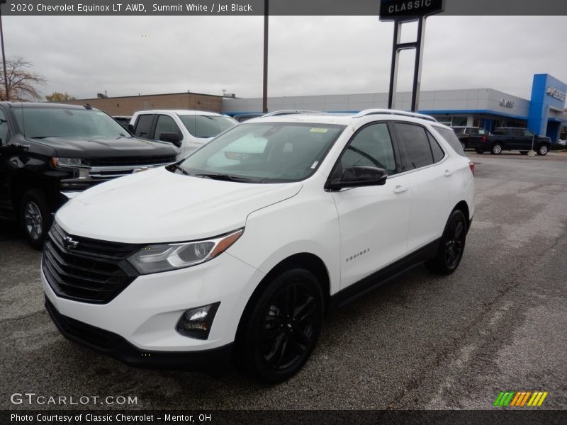 Summit White / Jet Black 2020 Chevrolet Equinox LT AWD
