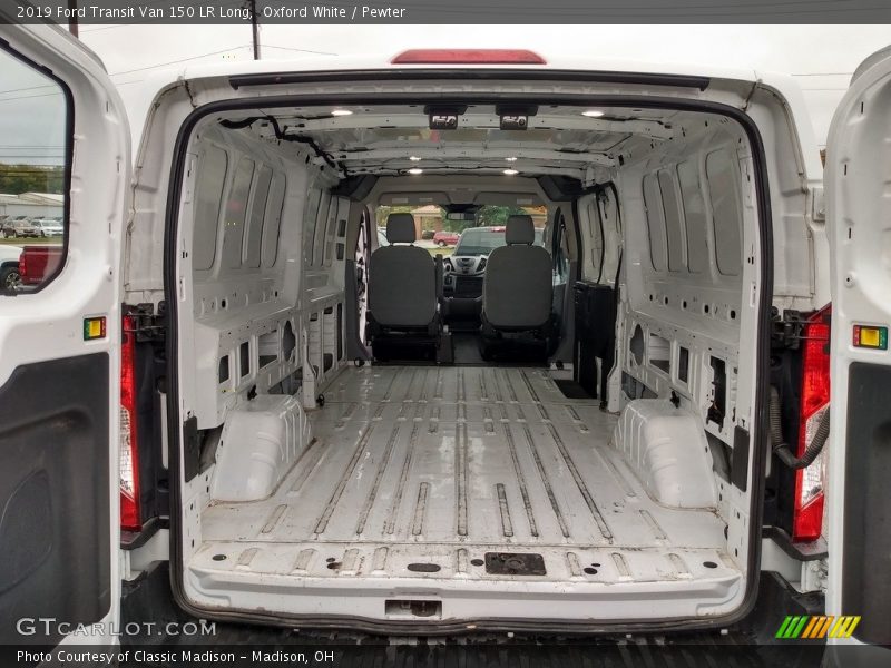 Oxford White / Pewter 2019 Ford Transit Van 150 LR Long