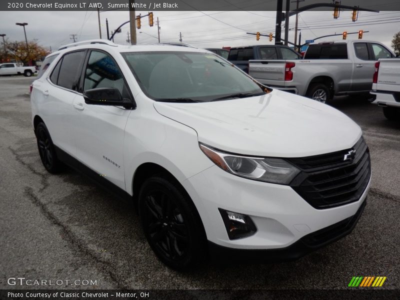 Summit White / Jet Black 2020 Chevrolet Equinox LT AWD