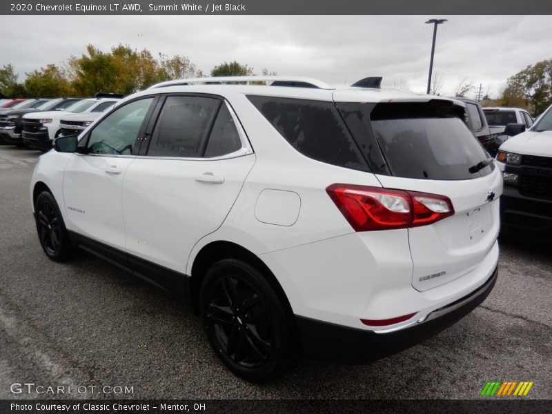 Summit White / Jet Black 2020 Chevrolet Equinox LT AWD