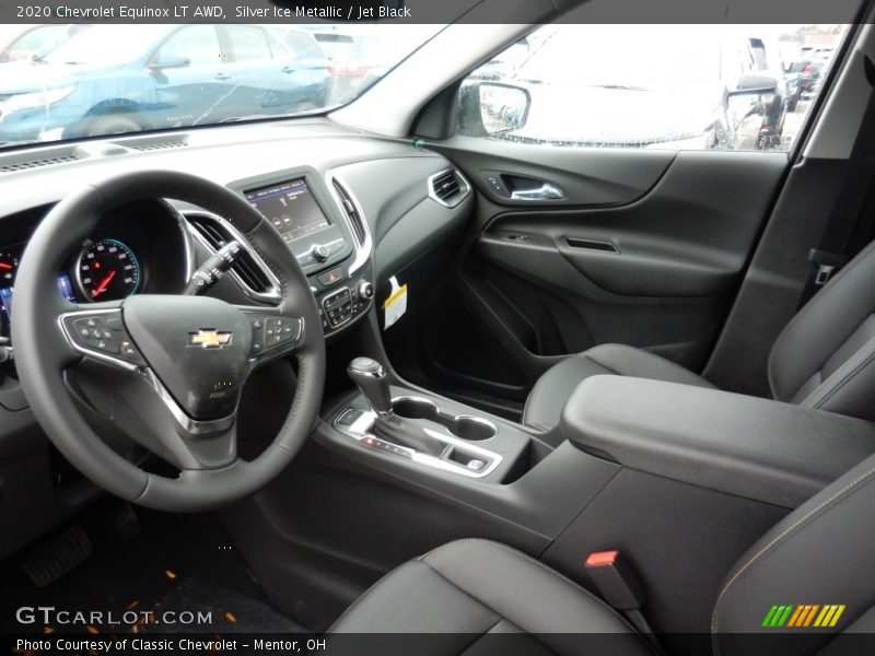 Silver Ice Metallic / Jet Black 2020 Chevrolet Equinox LT AWD