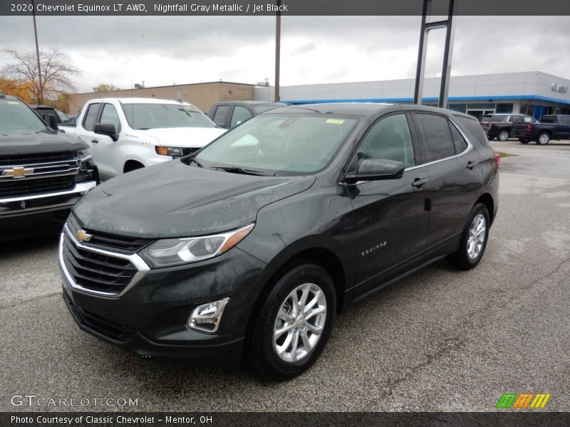 Nightfall Gray Metallic / Jet Black 2020 Chevrolet Equinox LT AWD