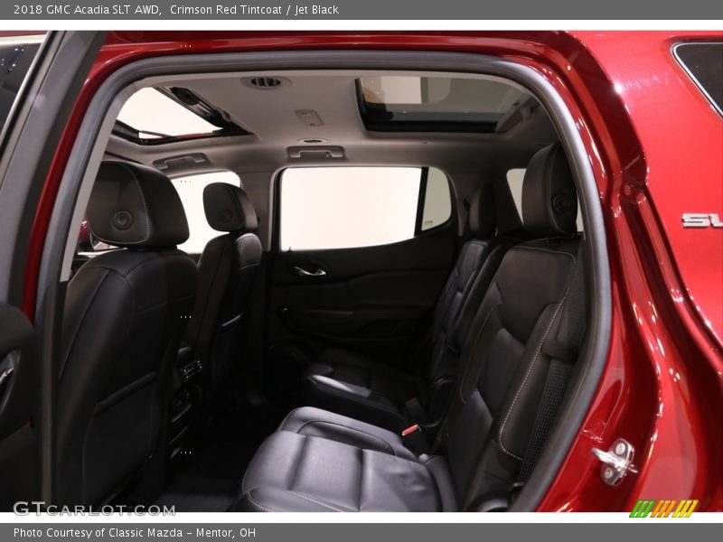 Crimson Red Tintcoat / Jet Black 2018 GMC Acadia SLT AWD