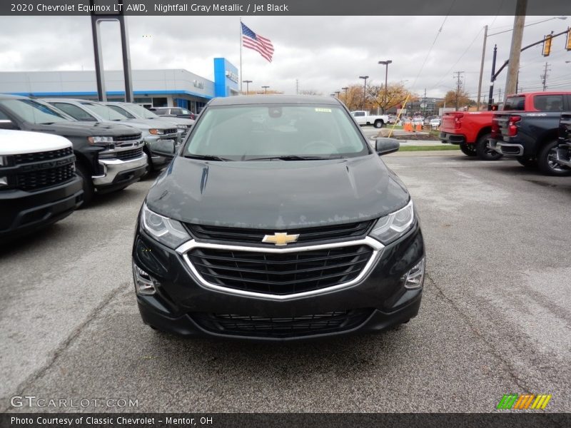 Nightfall Gray Metallic / Jet Black 2020 Chevrolet Equinox LT AWD