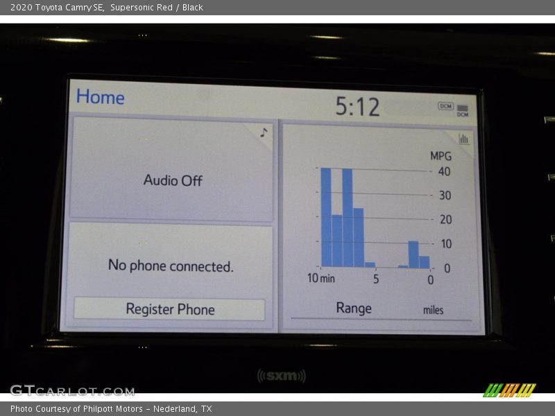 Supersonic Red / Black 2020 Toyota Camry SE