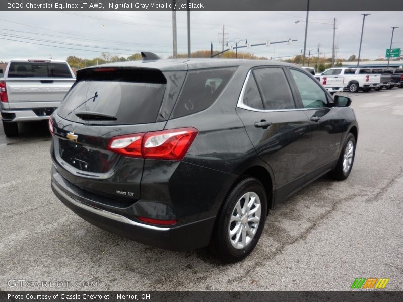 Nightfall Gray Metallic / Jet Black 2020 Chevrolet Equinox LT AWD