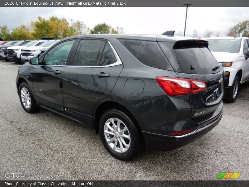 Nightfall Gray Metallic / Jet Black 2020 Chevrolet Equinox LT AWD