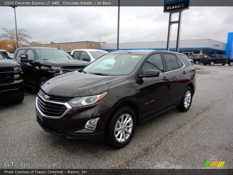 Chocolate Metallic / Jet Black 2020 Chevrolet Equinox LT AWD
