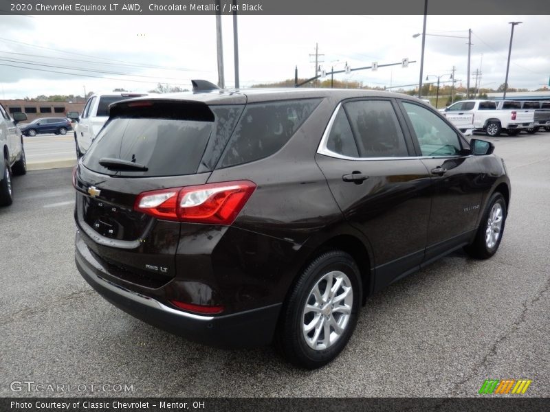 Chocolate Metallic / Jet Black 2020 Chevrolet Equinox LT AWD
