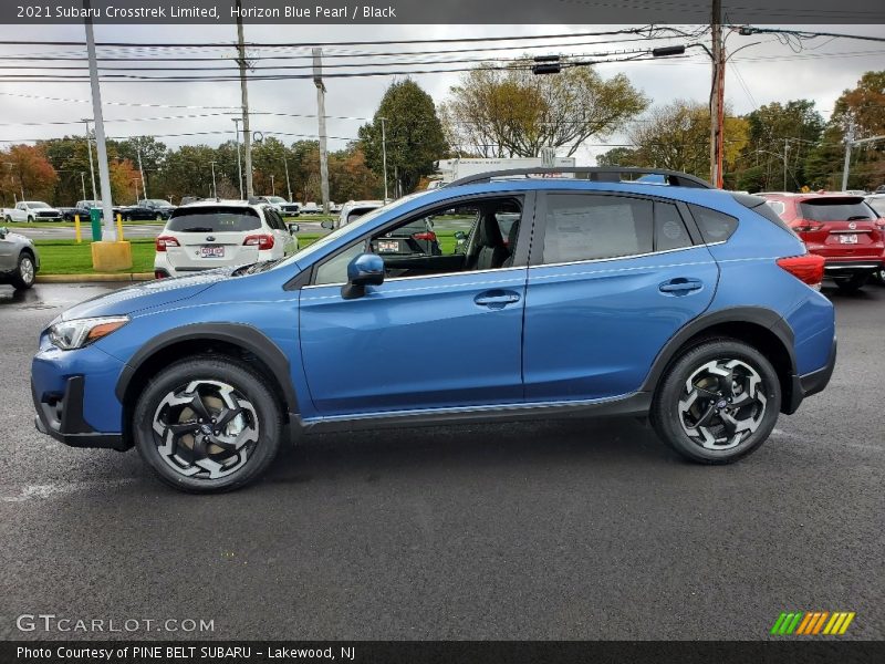 Horizon Blue Pearl / Black 2021 Subaru Crosstrek Limited