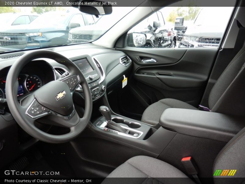 Chocolate Metallic / Jet Black 2020 Chevrolet Equinox LT AWD