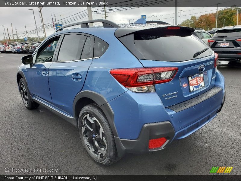 Horizon Blue Pearl / Black 2021 Subaru Crosstrek Limited