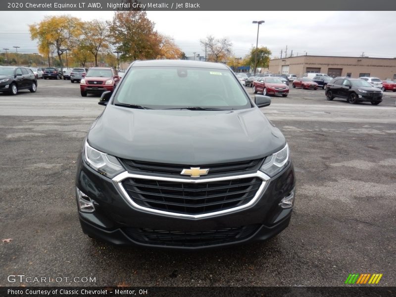 Nightfall Gray Metallic / Jet Black 2020 Chevrolet Equinox LT AWD
