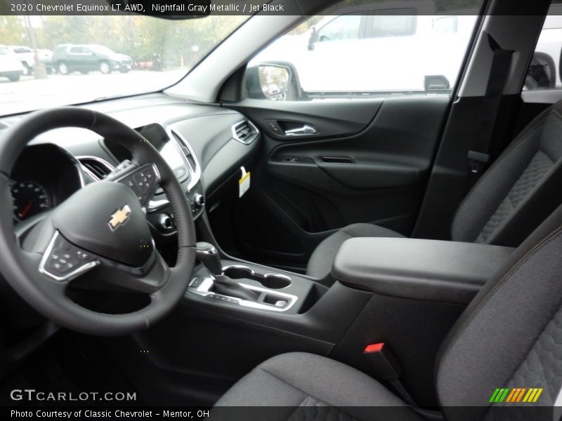 Nightfall Gray Metallic / Jet Black 2020 Chevrolet Equinox LT AWD