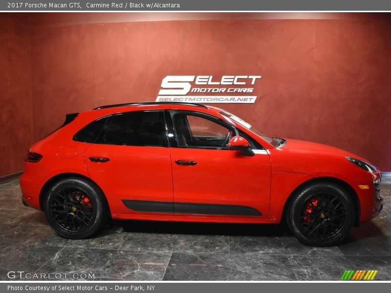 Carmine Red / Black w/Alcantara 2017 Porsche Macan GTS