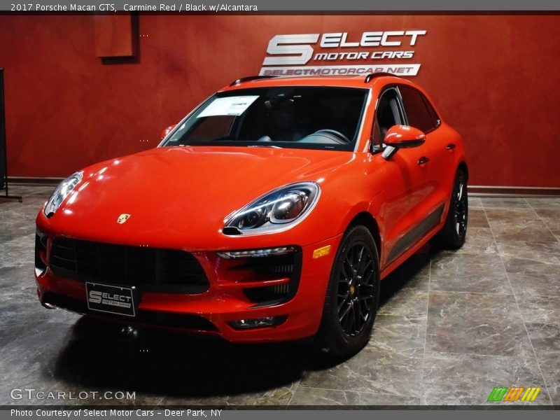 Carmine Red / Black w/Alcantara 2017 Porsche Macan GTS