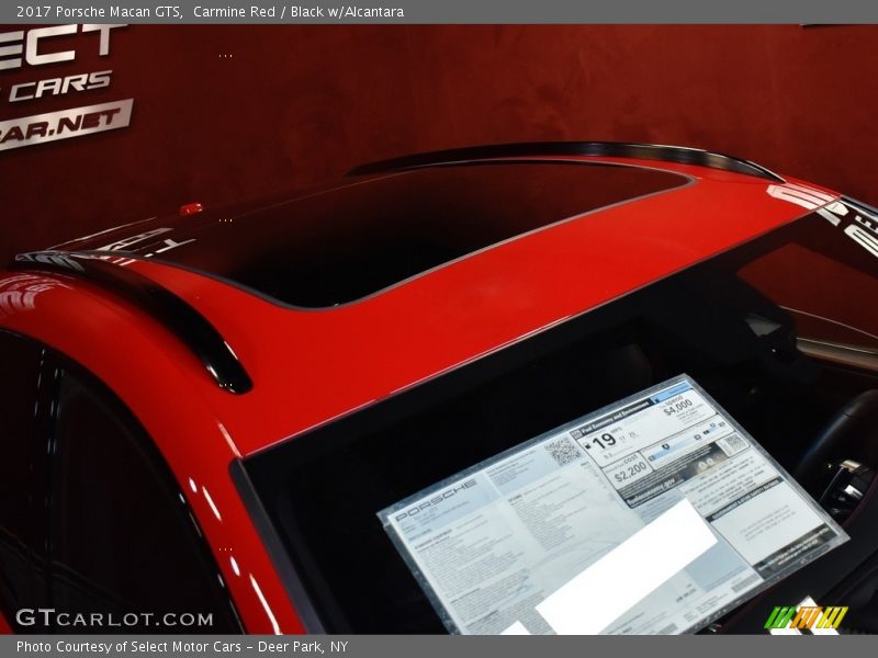 Carmine Red / Black w/Alcantara 2017 Porsche Macan GTS
