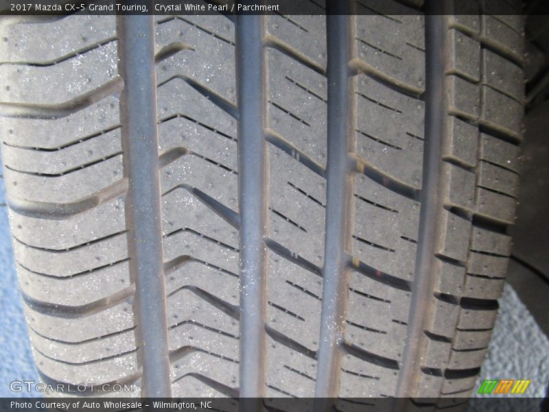 Crystal White Pearl / Parchment 2017 Mazda CX-5 Grand Touring
