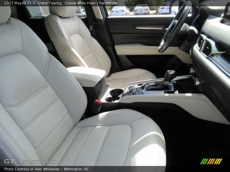 Front Seat of 2017 CX-5 Grand Touring