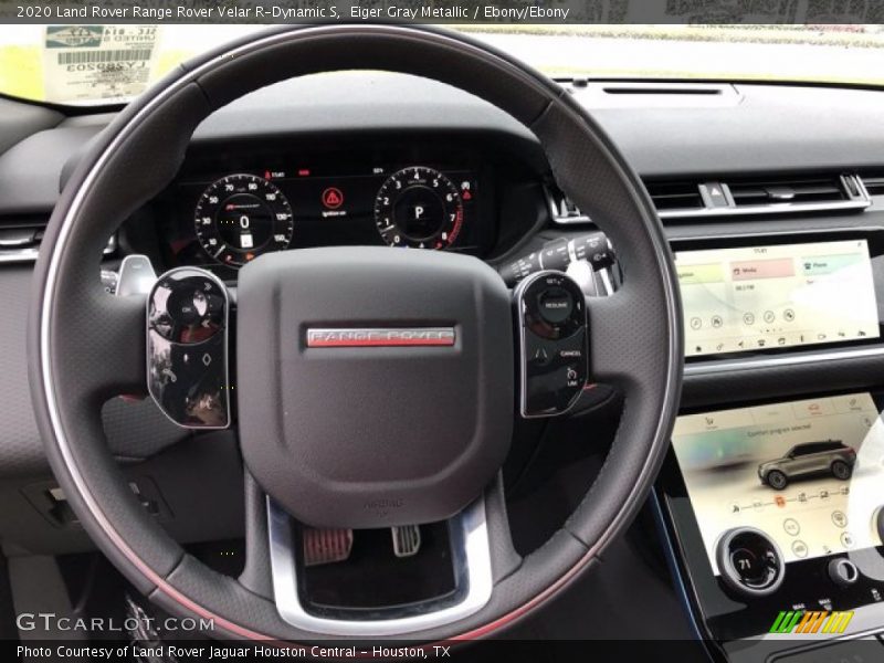  2020 Range Rover Velar R-Dynamic S Steering Wheel
