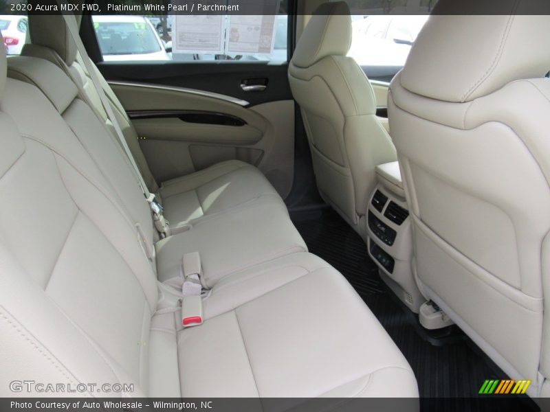 Platinum White Pearl / Parchment 2020 Acura MDX FWD