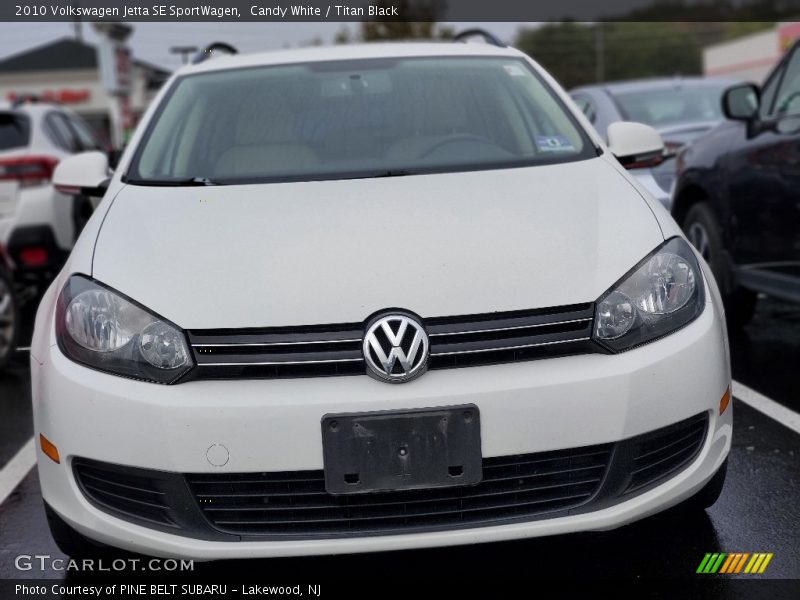 Candy White / Titan Black 2010 Volkswagen Jetta SE SportWagen