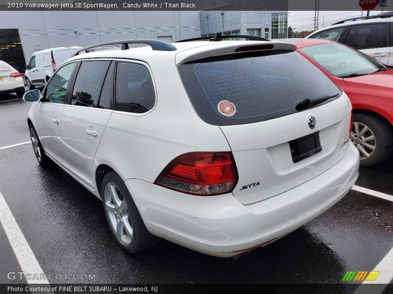 Candy White / Titan Black 2010 Volkswagen Jetta SE SportWagen
