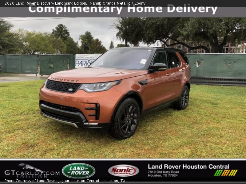 Namib Orange Metallic / Ebony 2020 Land Rover Discovery Landmark Edition