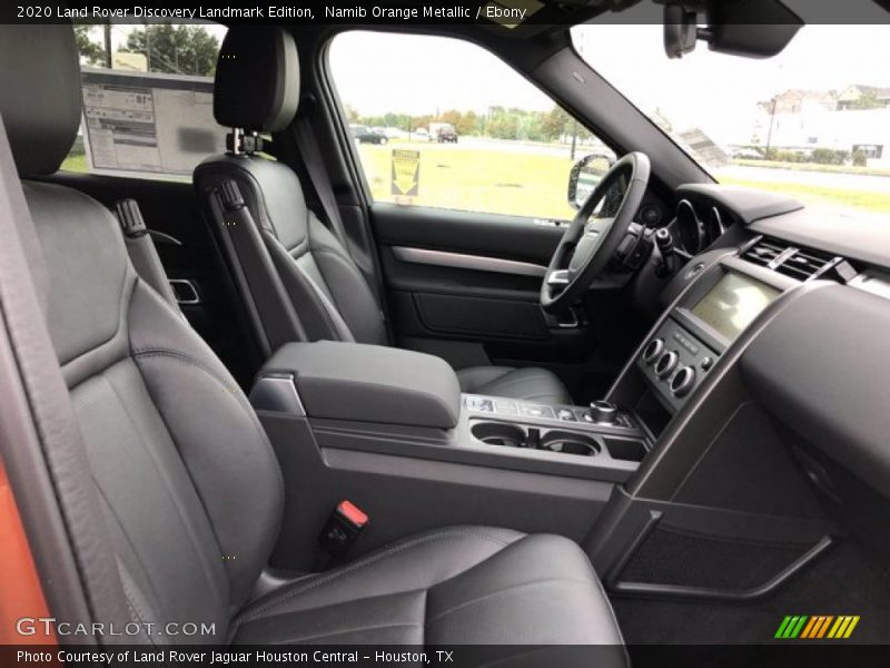 Front Seat of 2020 Discovery Landmark Edition