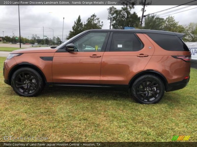  2020 Discovery Landmark Edition Namib Orange Metallic