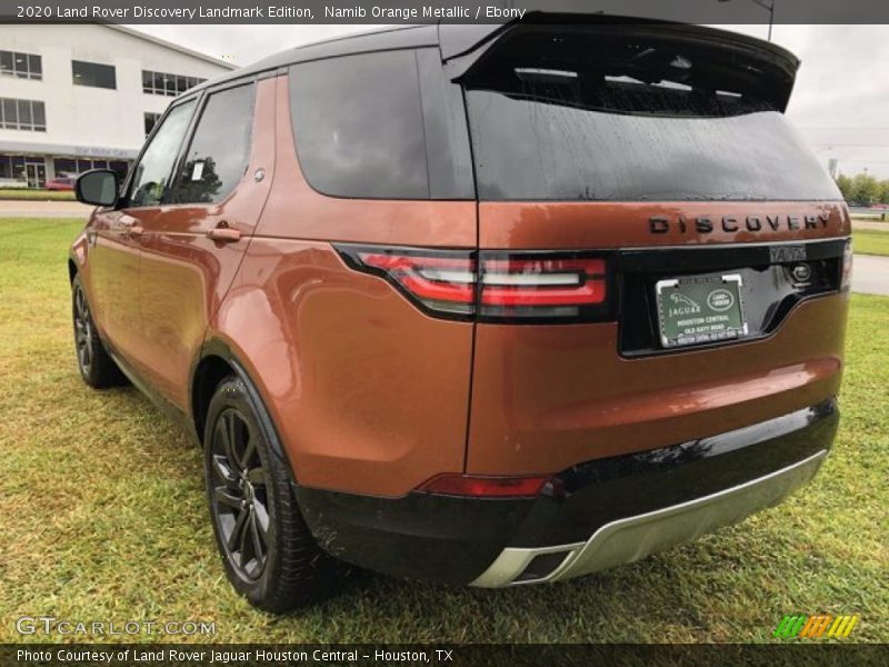 Namib Orange Metallic / Ebony 2020 Land Rover Discovery Landmark Edition